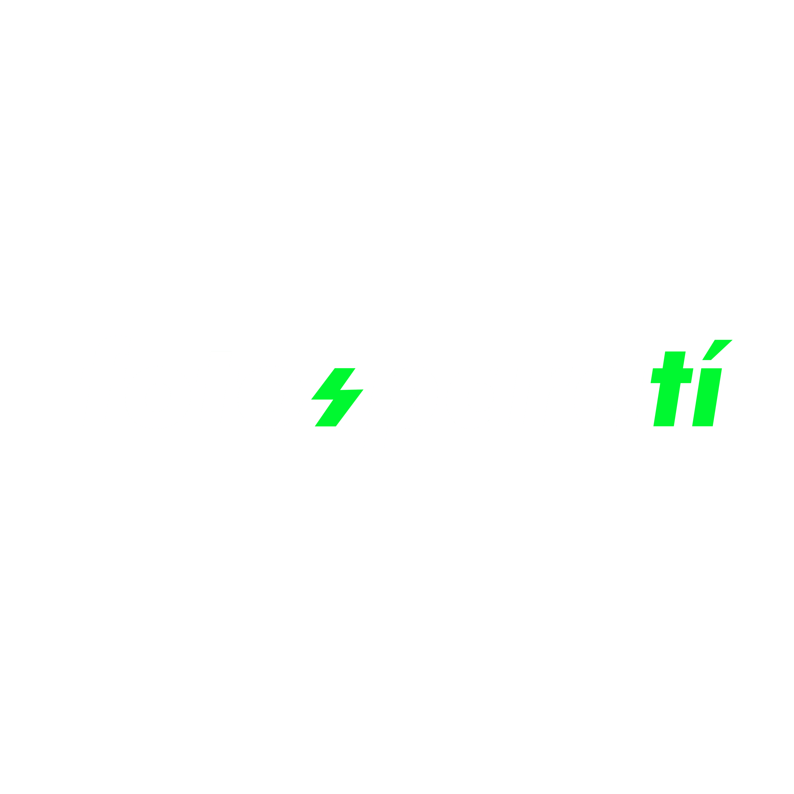 Logo FotosParaTi blanco sobre fondo degradado abstracto